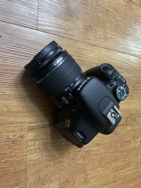 máy ảnh ống kính rời canon 600d/ rebel t3i kèm ống kính 18-55 is ii