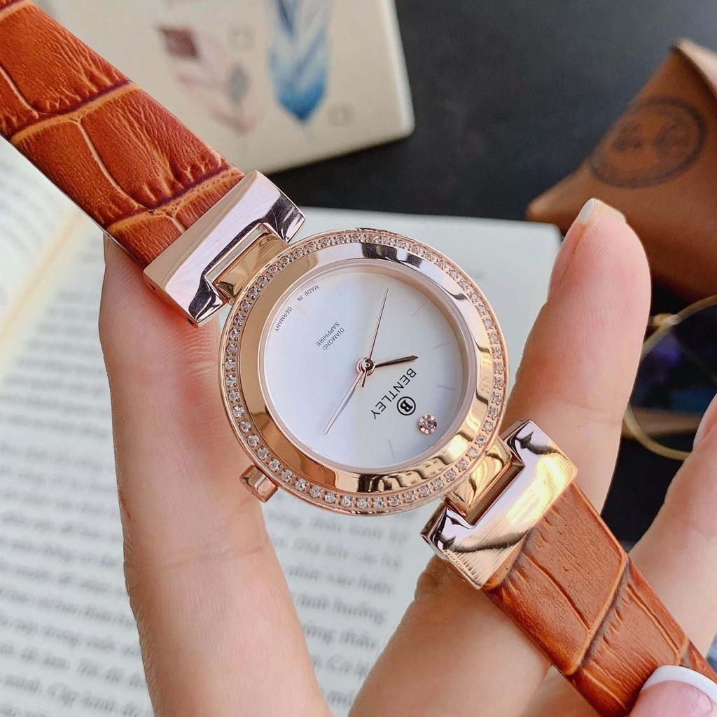 Đồng hồ nữ dây da Bentley BL1858 BL1858-102 BL1858-102LRCD