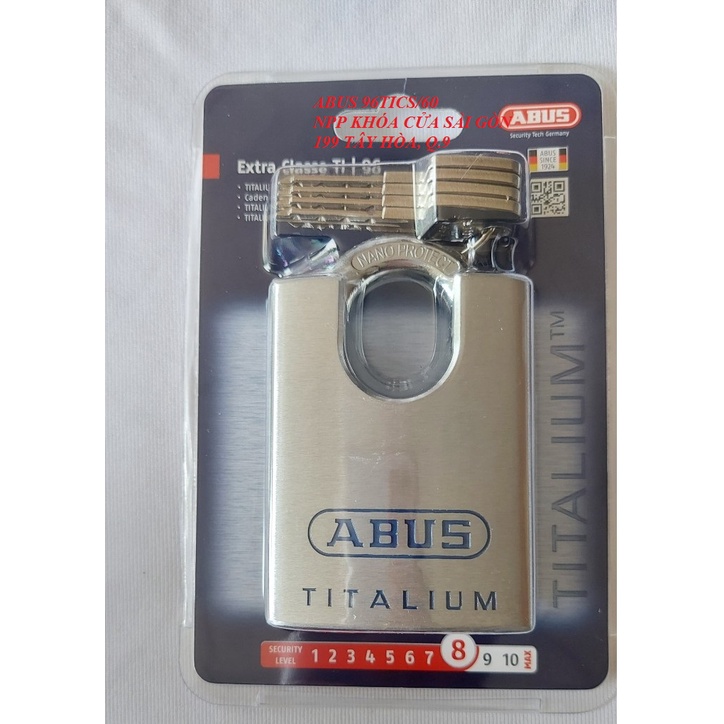 Khóa Abus chống cắt 96CSTi/60