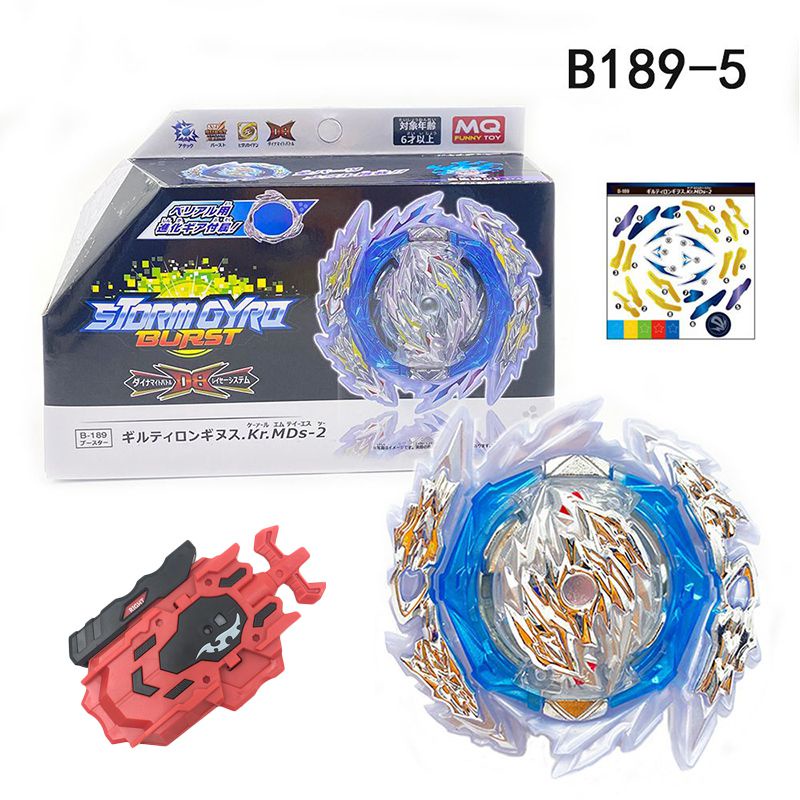 Con quay đồ chơi Beyblade BURST DB B-189 Guilty Longinus Kr.MDs-2 b189 với trình khởi chạy ruler