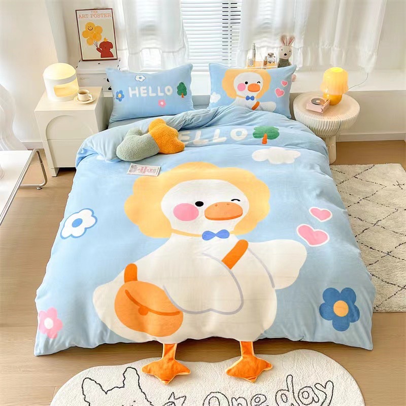 Set ga nỉ nhung Disney IGUN BEDDING