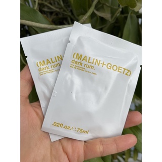 Mẫu thử nước hoa Malin Goetz dark rum dạng chấm