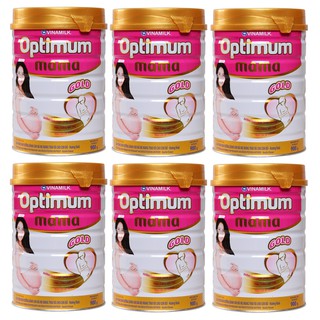 Bán sỉ - 305.100đ/lon - Combo 06 - Sữa Optimum Mama Gold 900g - Vinamilk - Sữa bà bầu