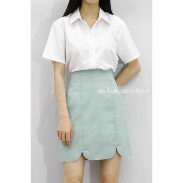 [Mã FADIRECT20 giảm 20K đơn 150K] [Hình thật tự chụp] Short váy vạt bầu xẻ công sở nữ | BigBuy360 - bigbuy360.vn