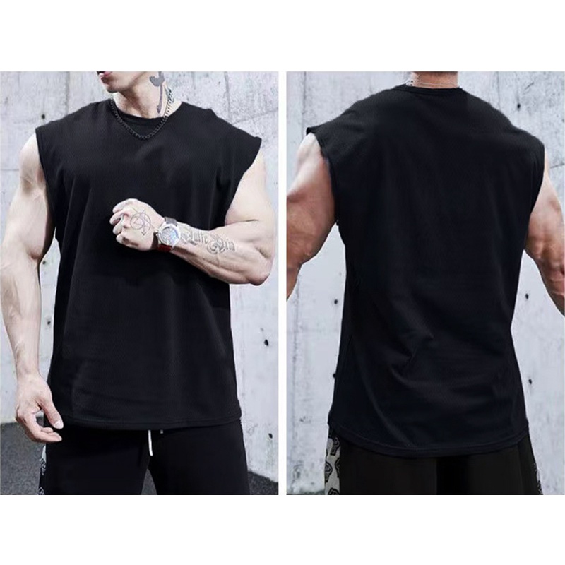 Áo Ba Lỗ Lưới Khô Nhanh Thời Trang Thể Thao Mới Cho Nam