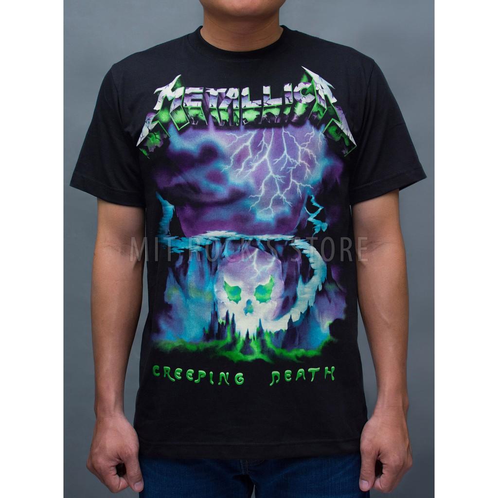 Áo Metallica - Rock band tee - Áo Rock - Size S, M, L, XL, XXL - Áo Thái Lan
