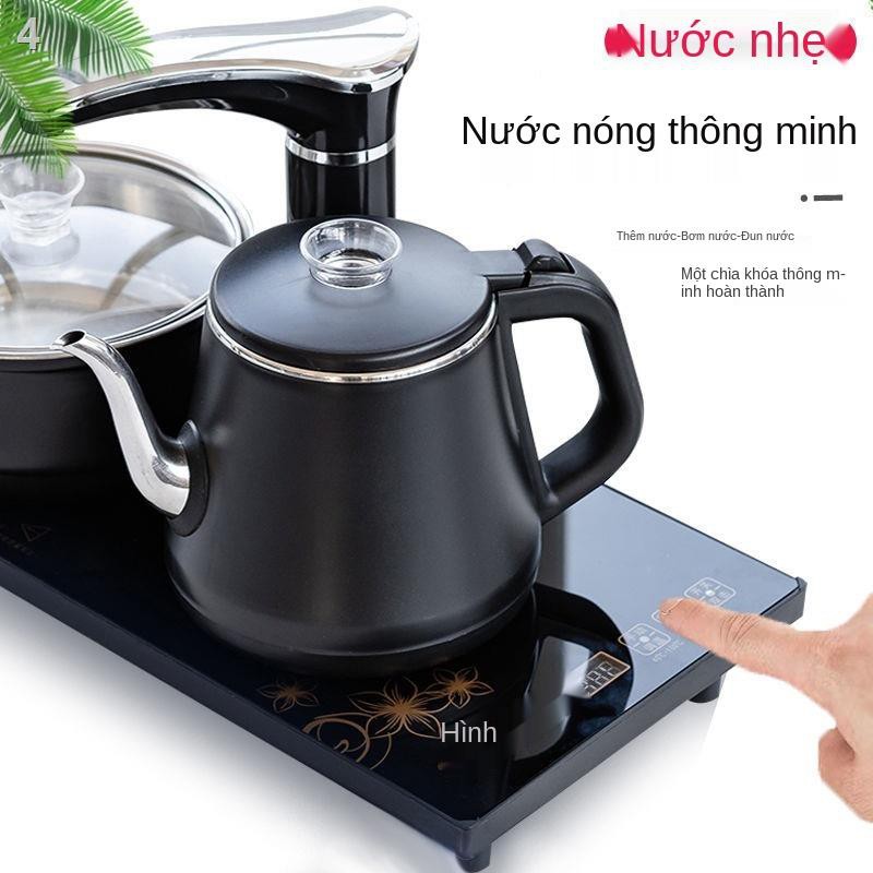 Bộ trà, Bàn Ấm đun nước Hoàn toàn tự động, động ngắt điện điện, bếp nấu trà cảm ứng, pha khay