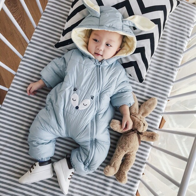 Bodysuit Phao lót Nhung Baby City - Hoạ tiết cáo Sale xx% | BigBuy360 - bigbuy360.vn