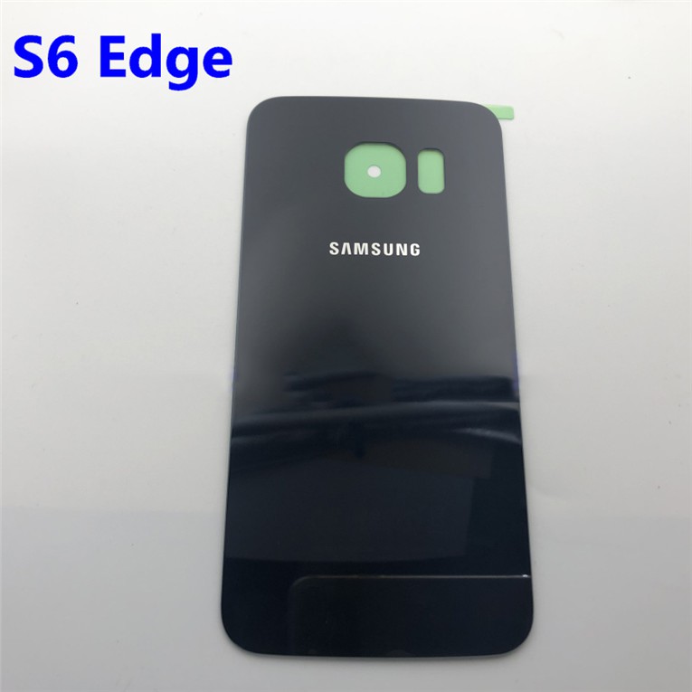 Lưng Nắp Lưng Điện Thoại Bằng Kính Thay Thế Chuyên Dụng Cho Samsung Galaxy S6 Edge G925 G925F G925P G925A G9250