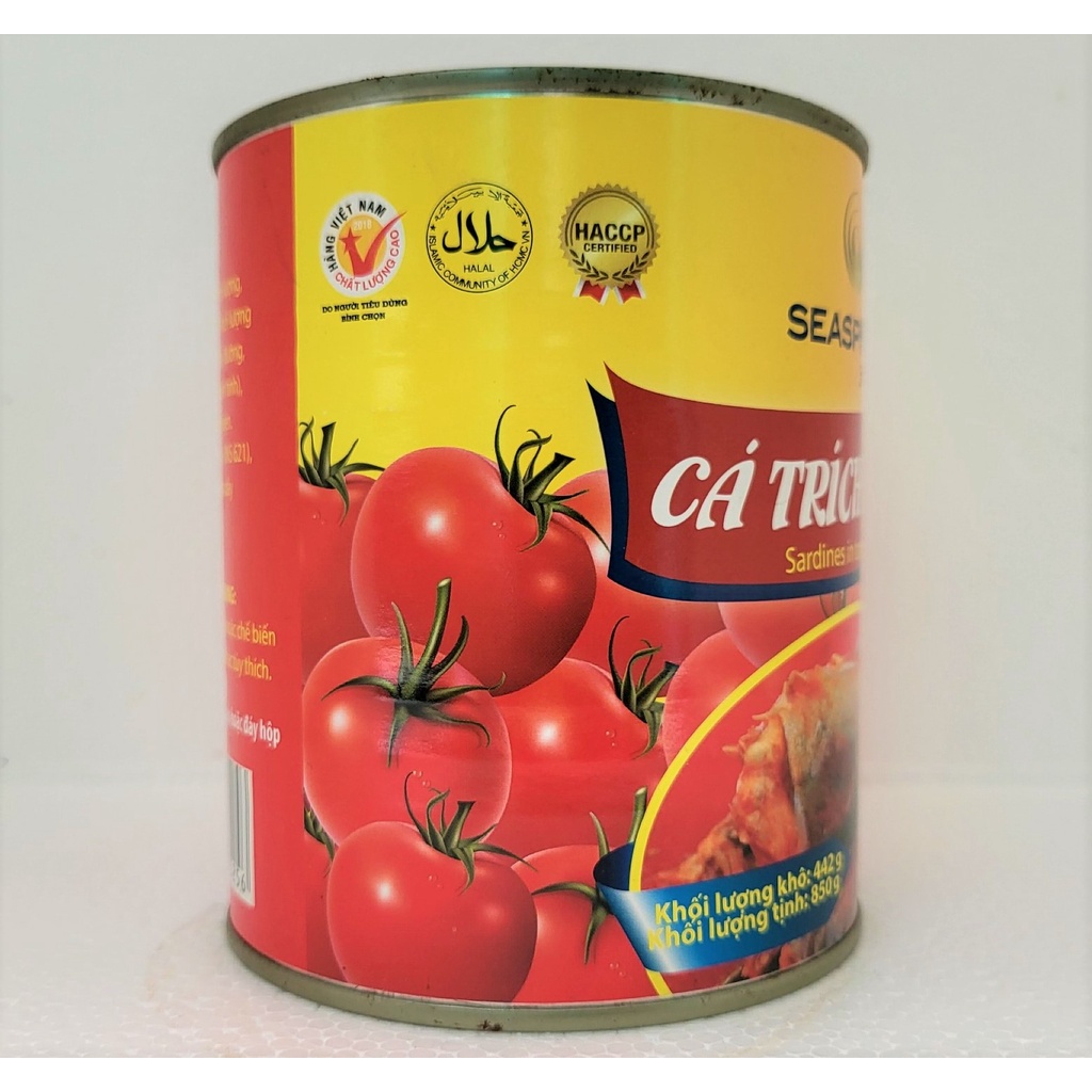 [Hộp lớn 850g] CÁ TRÍCH XỐT CÀ [VN] SEASPIMEX Sardines In Tomato Sauce