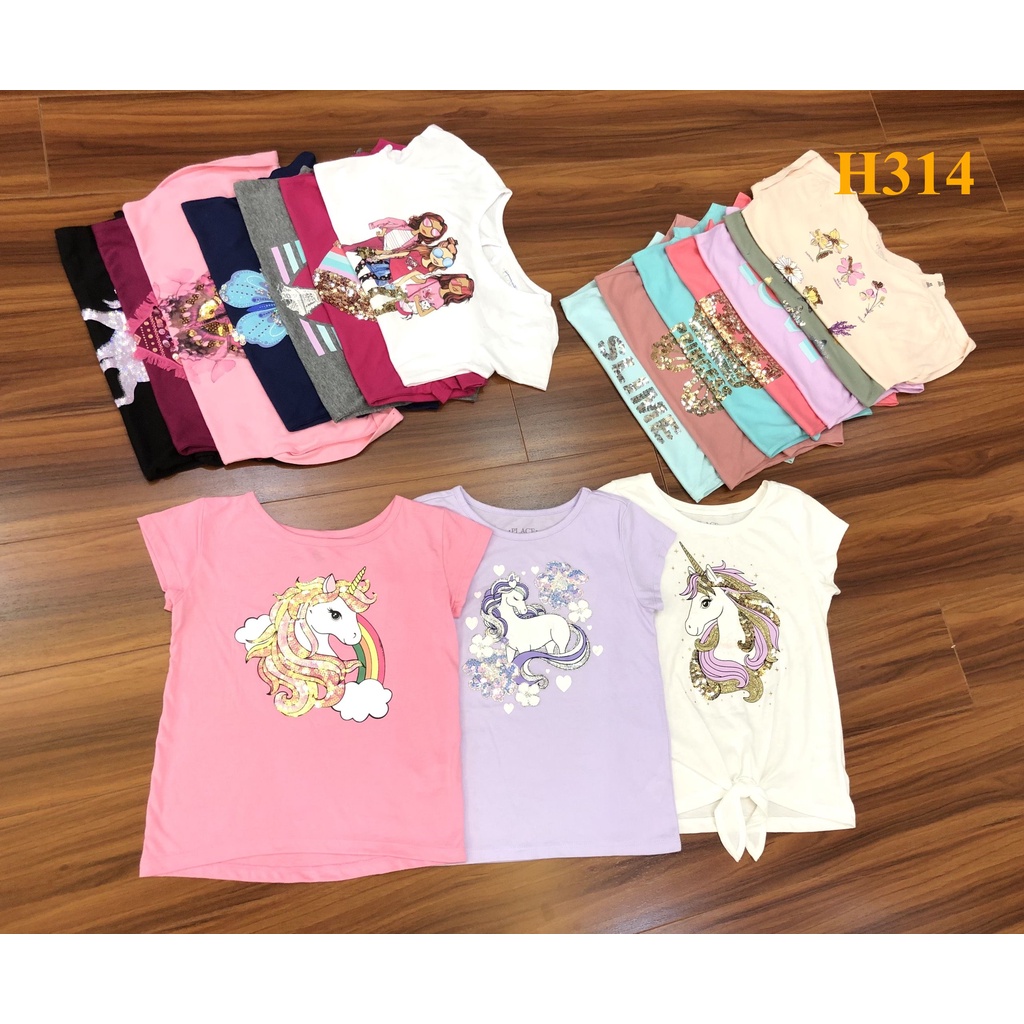 Mã H314: Áo bé gái kim sa, hàng Cambodia xuất dư xịn đẹp