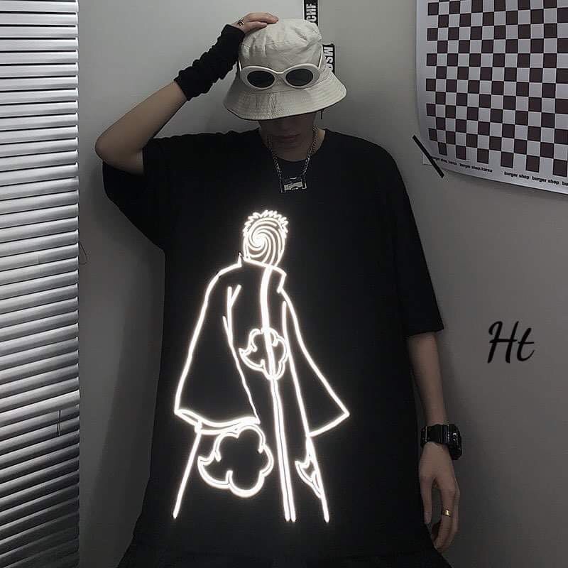 Áo thun phản quang Naruto