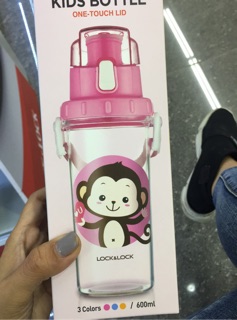 Bình nước cho pé đi học LOCK & LOCK 600ml