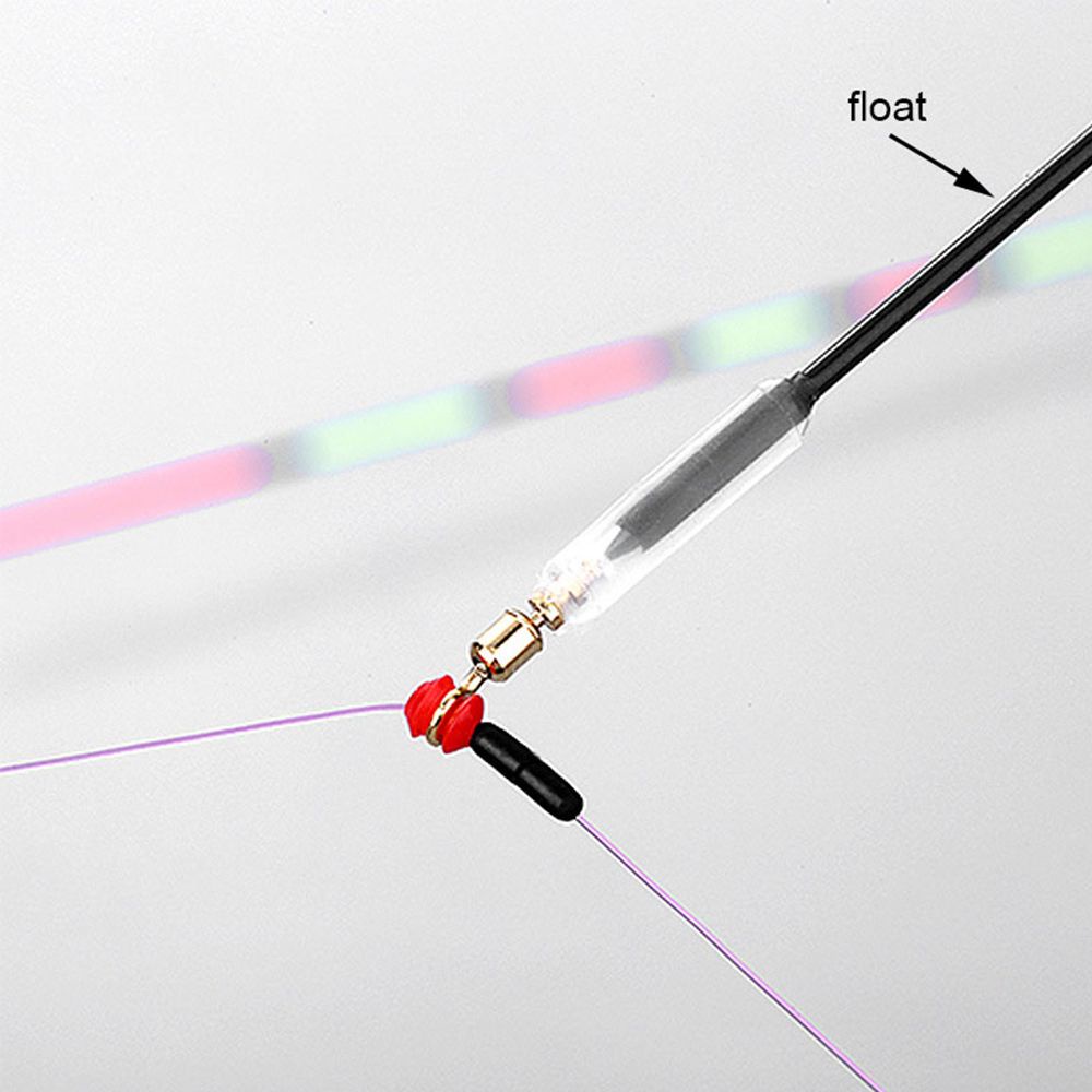 Set 6 phao gắn đầu cần câu cá bằng đồng chất lượng cao 3 cỡ tùy chọn