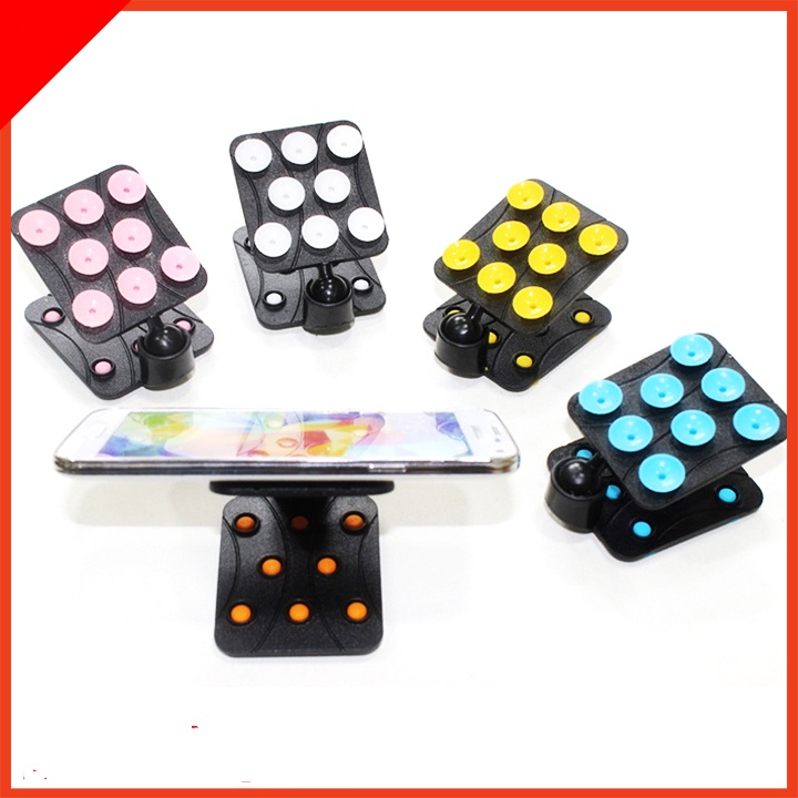 Gía đỡ điện thoại hút chân không, có trụ xoay 360 độ, chịu được điện thoại ,ipad nặng Educase86