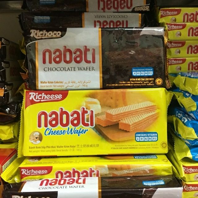 combo 3 gói bánh nabati vị phomai vị chocolate 130g