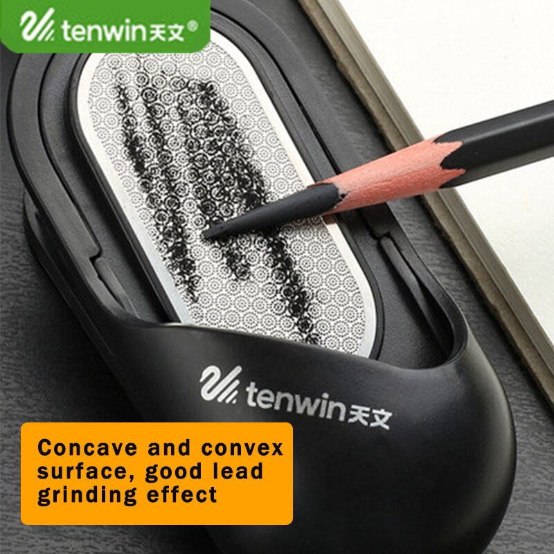 Tenwin Máy Mài Bút Chì / Kẹp Lò Xo / Bút Chì Vẽ Phác Thảo Thiết Kế Đôi / Gọt Bút Chì ms5860