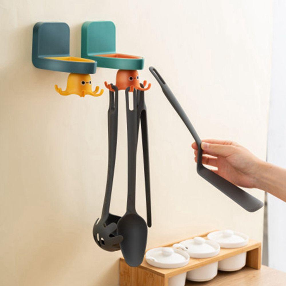 Giá Đỡ Muỗng Gắn Tường Hình Bạch Tuộc Tiết Kiệm Không Gian