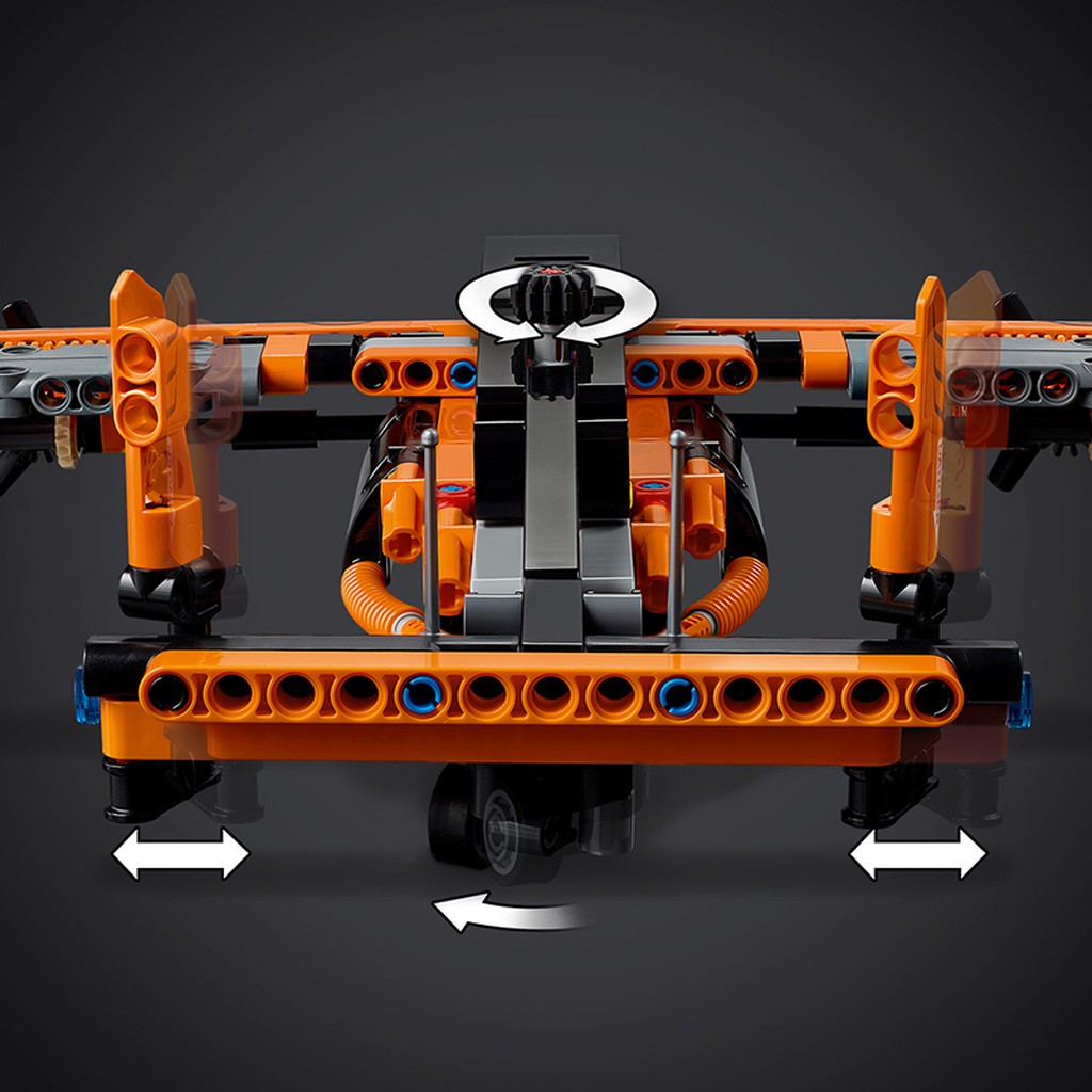 Đồ Chơi Lắp Ráp LEGO TECHNIC Ca nô Đệm Khí Cứu Hộ 42120 Cho Bé Trên 8 Tuổi