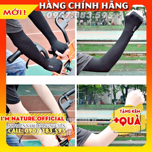 Găng Tay Chống Nắng Xỏ Ngón Let's Slim / Aqua-X (Đủ Màu)