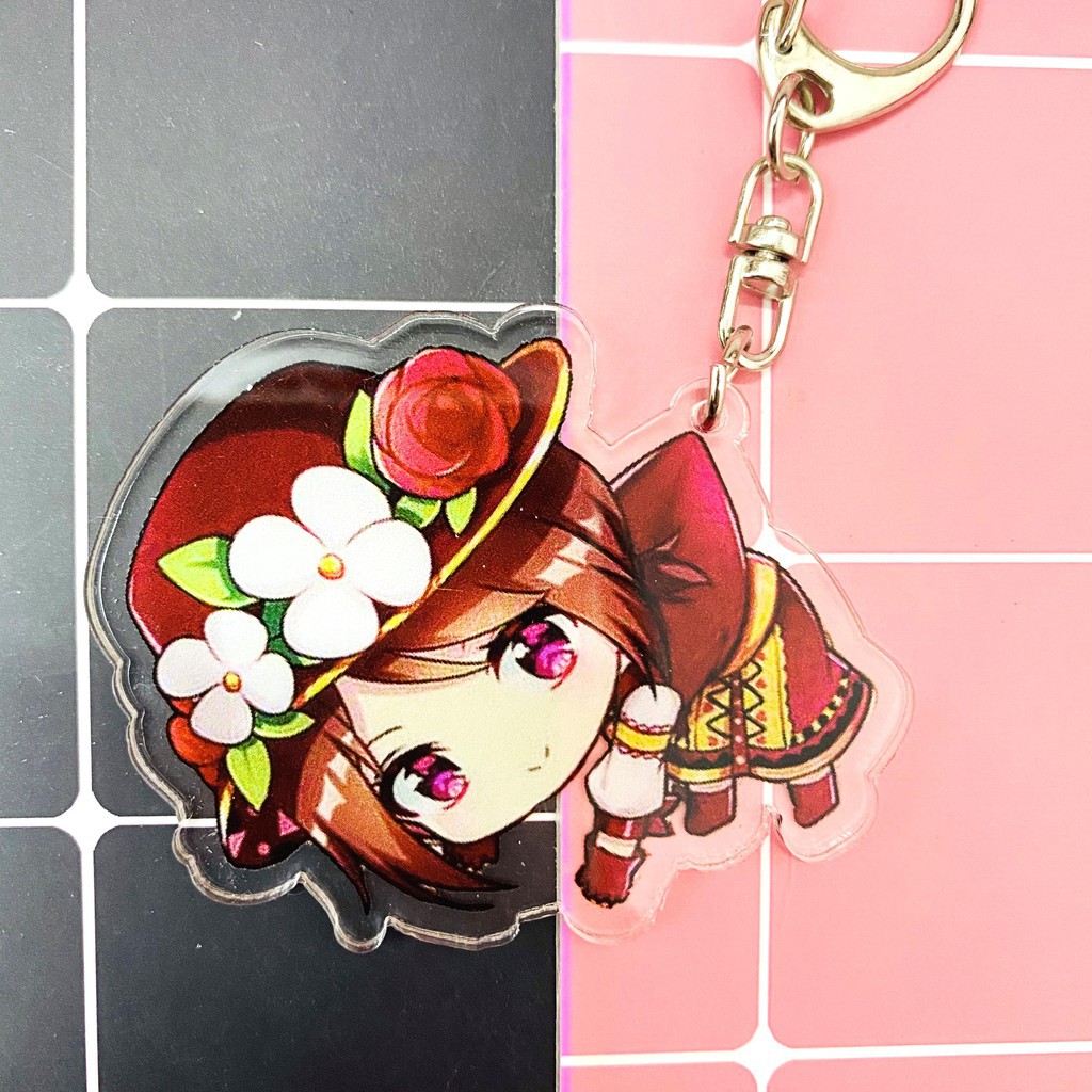 ( Mica trong acrylic ) (Ver treo) Móc khóa Identity V Nhân cách thứ năm cute chibi anime part 1