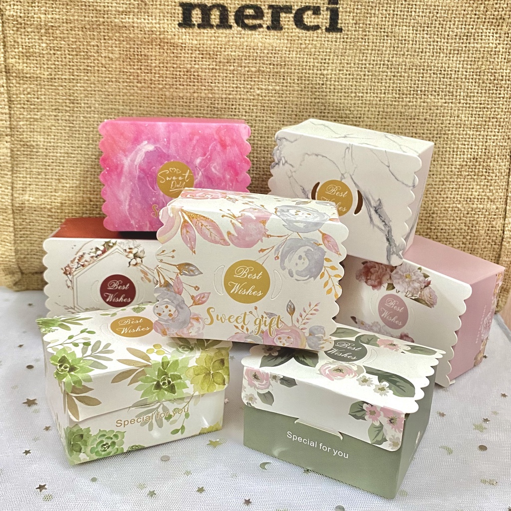 Set combo 100 hộp quà tặng đựng bánh kẹo, trang sức, đồ chơi mix mẫu ngẫu nhiên