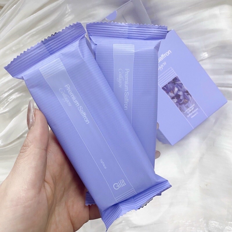 [Tặng 1 hộp Collagen]Bộ 4 sản phẩm dưỡng trắng và phục hồi da Gilaa Saffron Tone Up Repair