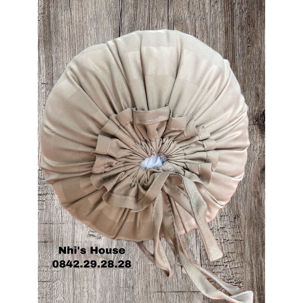 Vỏ gối ôm cotton 3F màu theo bô ga gối 3F phong cách khách sạn | BigBuy360 - bigbuy360.vn