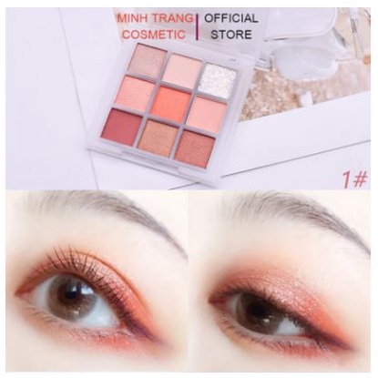 Phấn Mắt Nhũ Lameila 9 Ô Eye Shadow