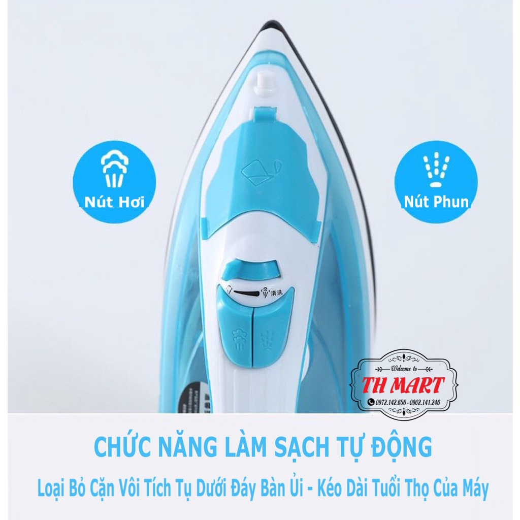 Bàn Là hơi nước máy ủi Seaway SW-105 công xuất 1400W ( Bảo Hành 12T )