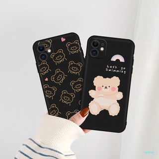 Ốp Điện Thoại TPU Nhám Màu Đen Cho iPhone XR X 7 Plus 8 Plus XS Max 6S 6 Plus 5 4 Qianhaiyt M031