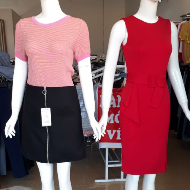 Sale chân váy Dạ dáng A 270 còn 150. Áo len mắt na 320 còn 200k