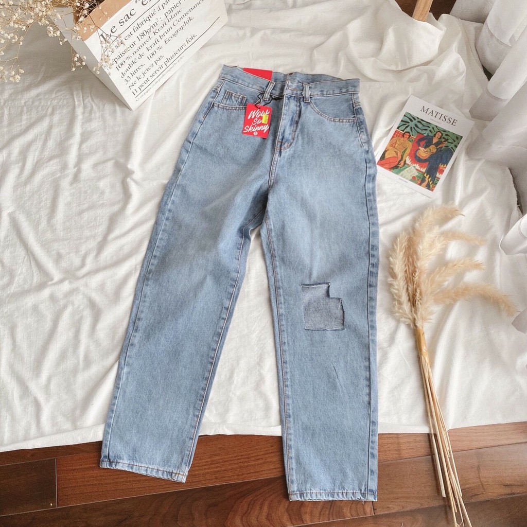 Baggy Jeans 2 RÁCH Ô