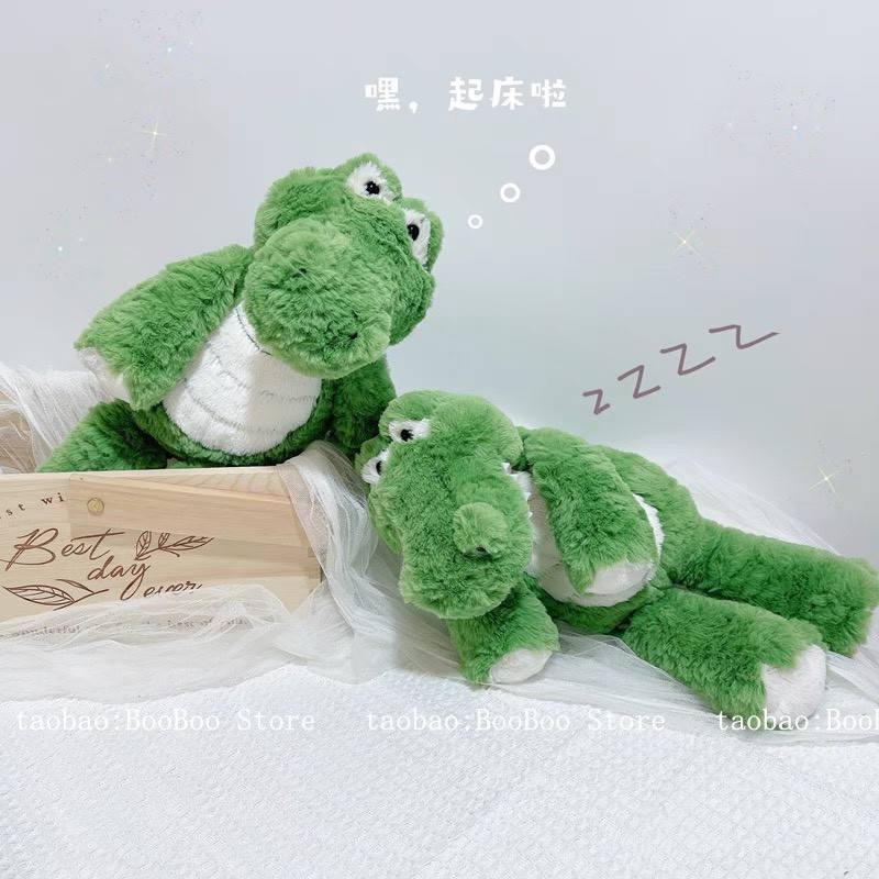 Cá sấu nhỏ siêu mềm mại cho trẻ nhỏ, thoải mái cho ngủ cùng bé-31cm - Gấu Bông Kuma.House
