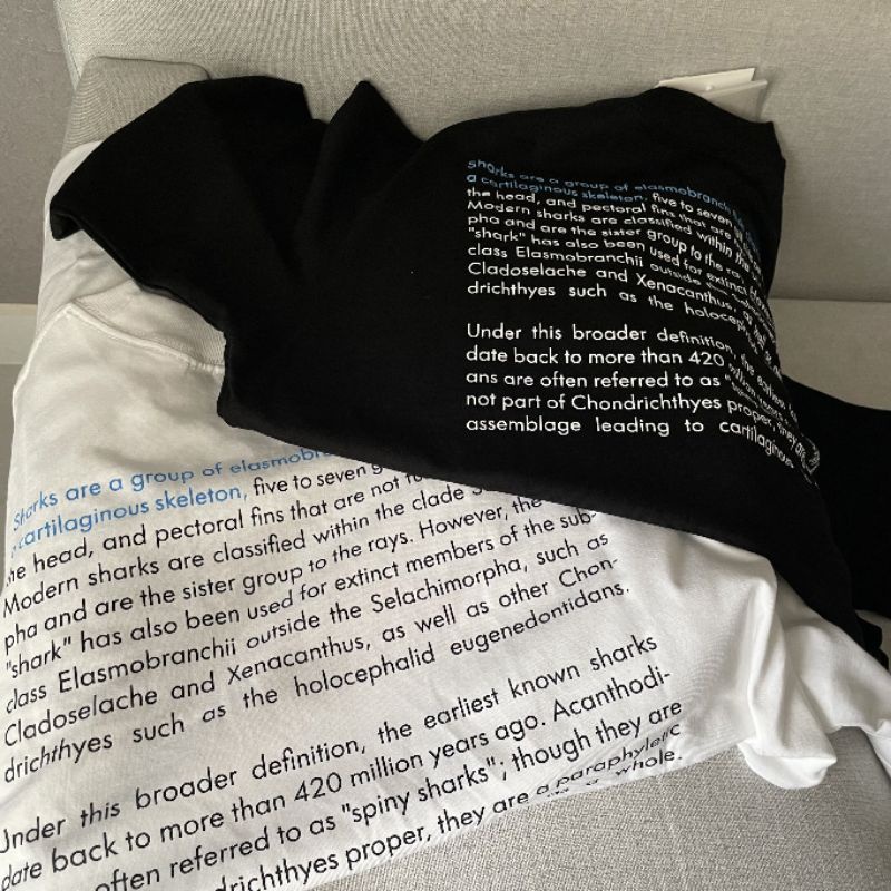 Áo phông SADBO siêu phẩm SHARK đã có mặt from unisex Nam,Nử