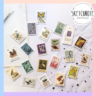 Sticker stamp vintage ST075