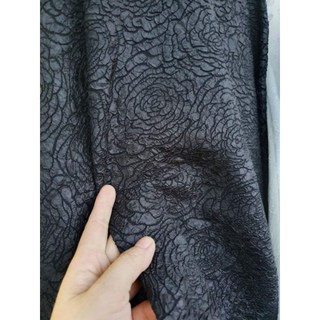 Vải gấm xốp vân hóa hồng