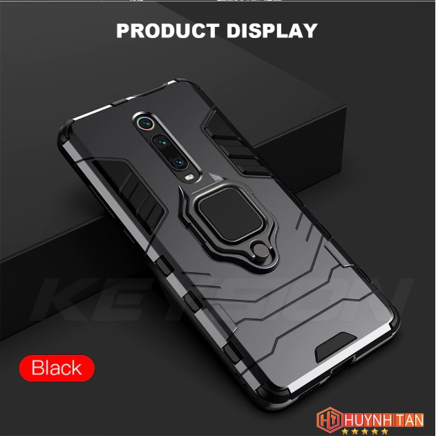 Ốp lưng Xiaomi Redmi K20 , K20 Pro chống sốc Iron Man ver 2 có Iring (Full Màu)