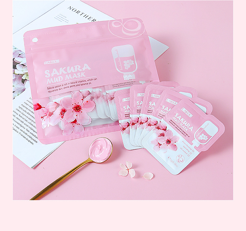 Mặt Nạ Bùn Hoa Anh Đào Laikou Dưỡng Ẩm Kiềm Dầu Se Khít Lỗ Chân Lông | BigBuy360 - bigbuy360.vn