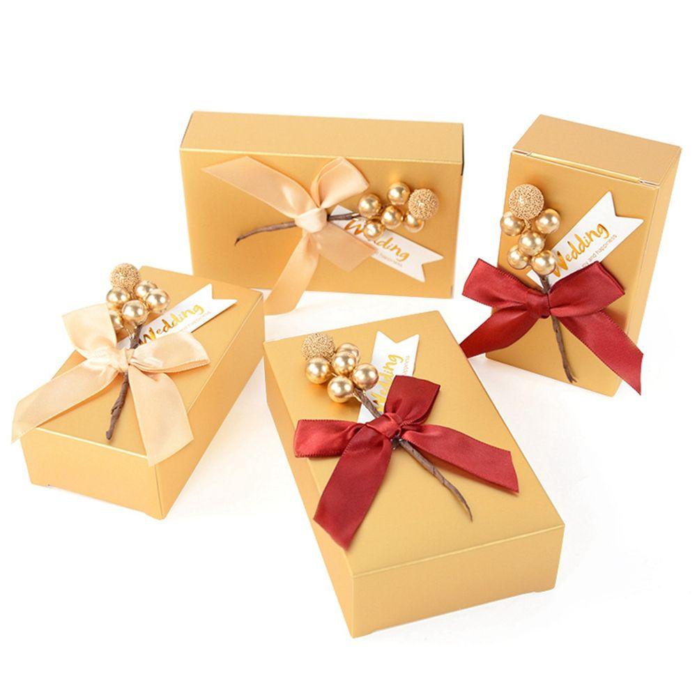 Set 10 Hộp Giấy Đựng Kẹo TAYLOR1 Phong Cách Châu Âu Trang Trí Tiệc Cưới