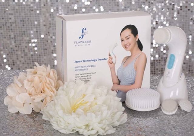 Máy rửa mặt cọ super nano Flawless