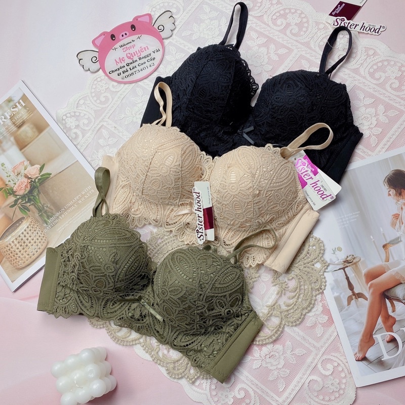 Áo lót ren Thái Lan mút dày 4cm thông hơi, nâng độn ngực siêu phẳng—-> BƯỞI ngay tức thì, hàng không gọng