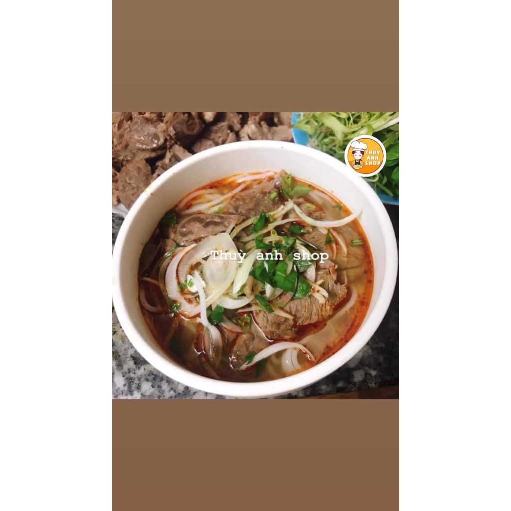 Combo 3 gói bún bò Huế Duy Anh