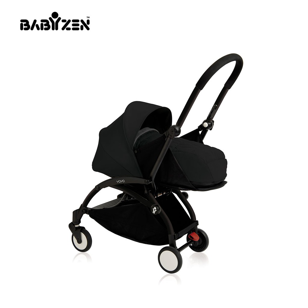 Bộ màn chụp và đệm xe đẩy BABYZEN YOYO 0+ Đen