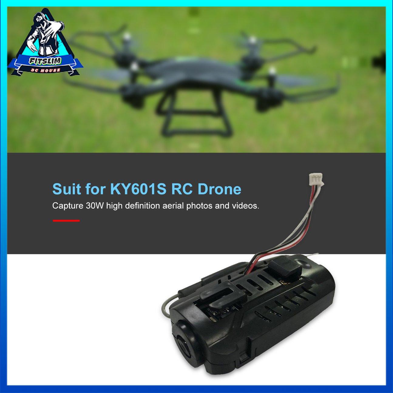 Camera Cam 30W FPV HD cho KY601S Máy bay không người lái có thể gập lại RC Drone Quadcopter