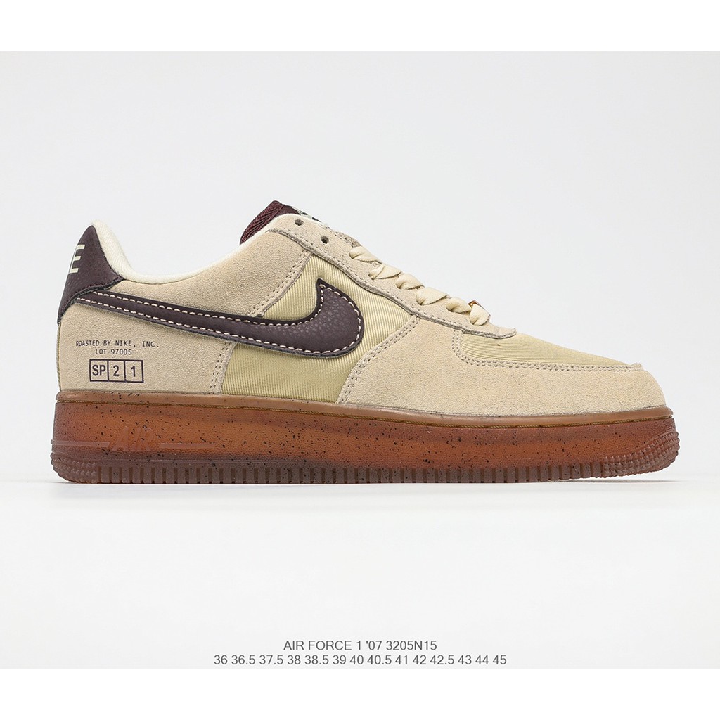 Order 1-2 Tuần + Freeship Giày Outlet Store Sneaker _Nike Air Force 1 '07 LV8 “BEACH/MAHOGANY-GRAIN” MSP: 3205N151