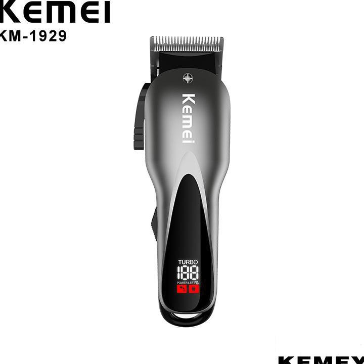 Tông đơ cắt tóc chuyên nghiệp salon kemei KM1929 kiểu mới 2020