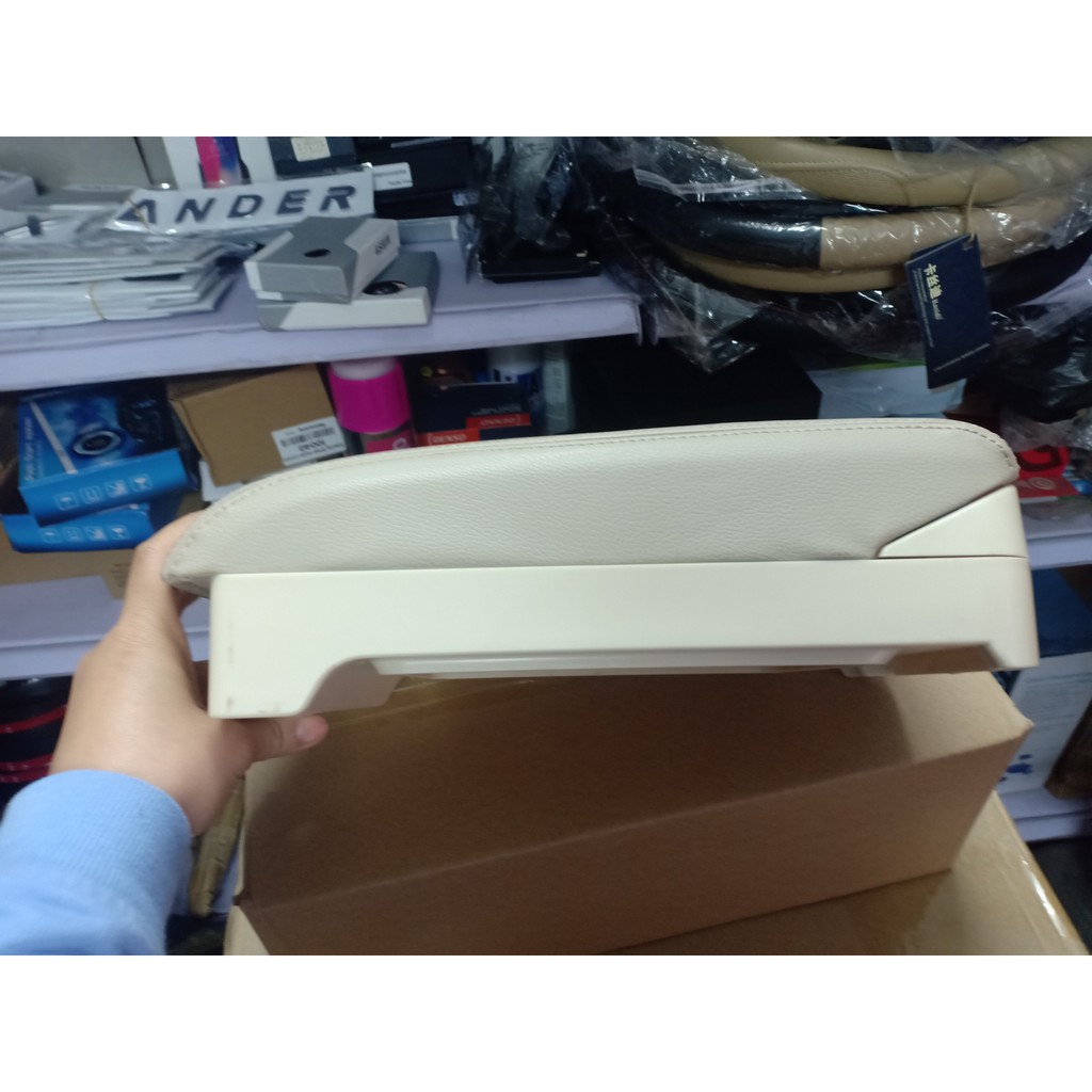 Hộp tỳ tay xe Xpander 2018 đến 2021 Mẫu Hộp NỬA 002 có cổng sạc USB