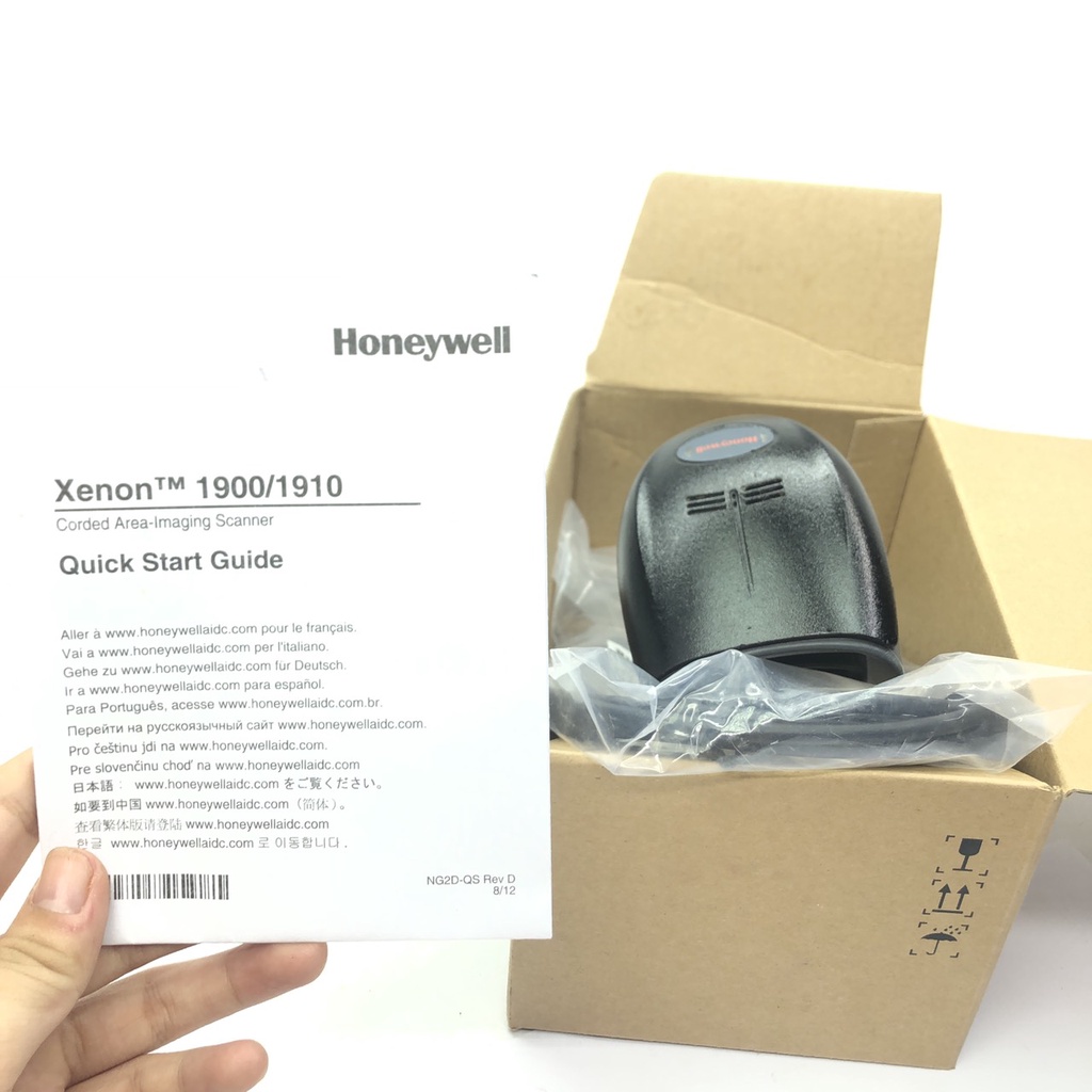 Máy quét 2D có dây Honeywell 1900GHD quét mã 2D QR 1D siêu nhạy ( mới 99%)