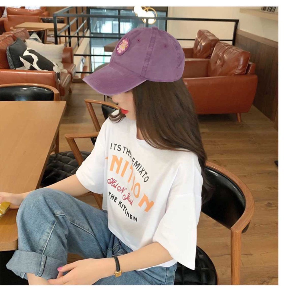 Áo thun Croptop in chữ IGNITION, form rộng, vải cotton dày dặn , co dãn 4 chiều, thấm hút mồ hôi siêu mát